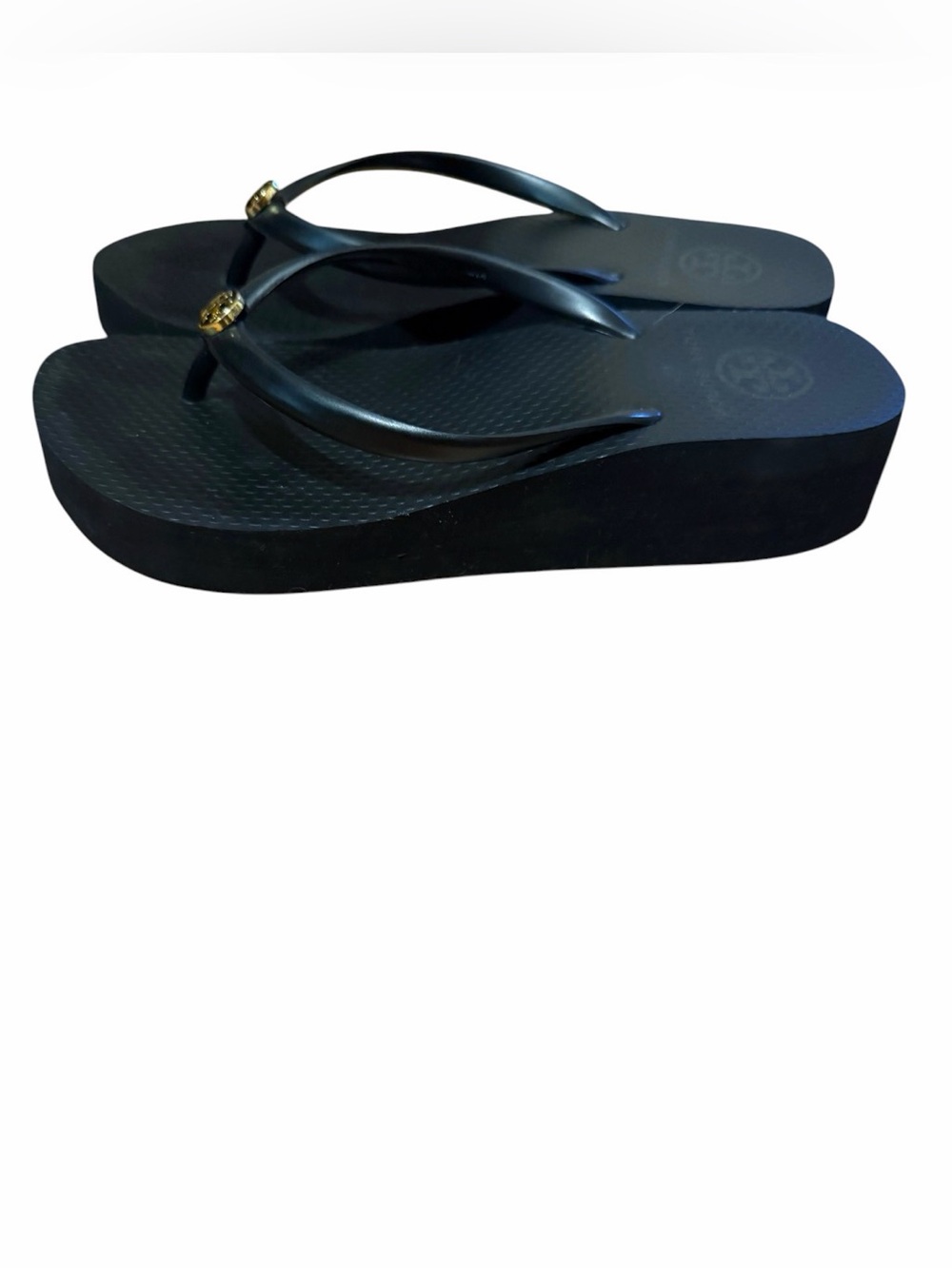 Tory Burch wedge flip flops - Picture 2 of 9